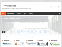 Tablet Screenshot of miprogramadorweb.com